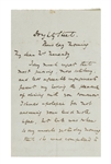 Charles Dickens Autograph Letter Signed, Under Deadline for ''Oliver Twist'': ''...I have had the resolution to shut myself up so strictly with Oliver Twist...''